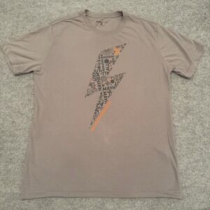 Orangetheory Fitness All Out Mayhem 2024 Graphic T-Shirt Gray Size Medium